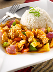 Sweet & Sour Chicken Rice
