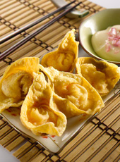 Deep Fried Prawn Dumpling