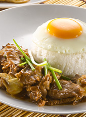 Ginger Spring Beef Rice