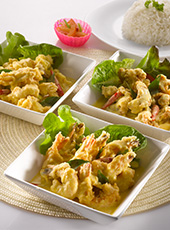 Salted Egg (Squid/ Chicken / Prawn) Rice